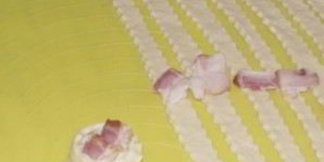 Рецепт булочек-улиток с беконом