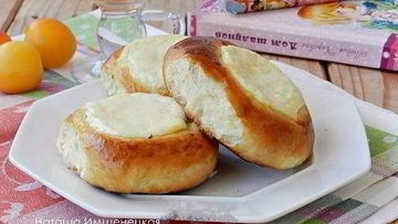 Рецепт Домашних ватрушек с творогом