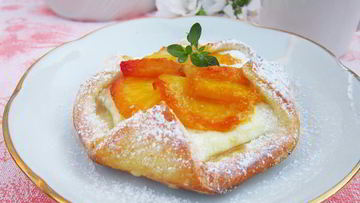 Рецепт Персиковых ватрушек