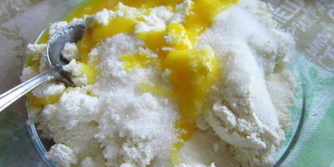 Рецепт персиковых ватрушек