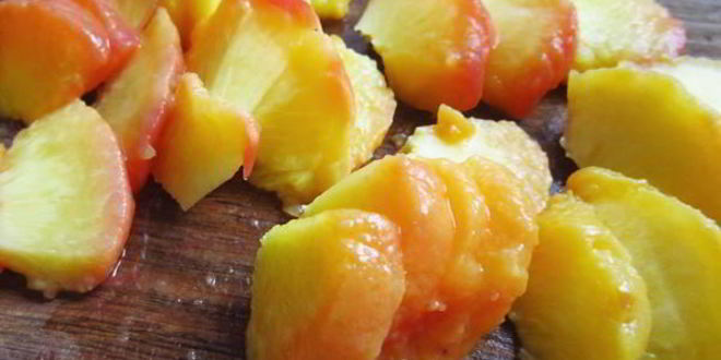 Рецепт персиковых ватрушек