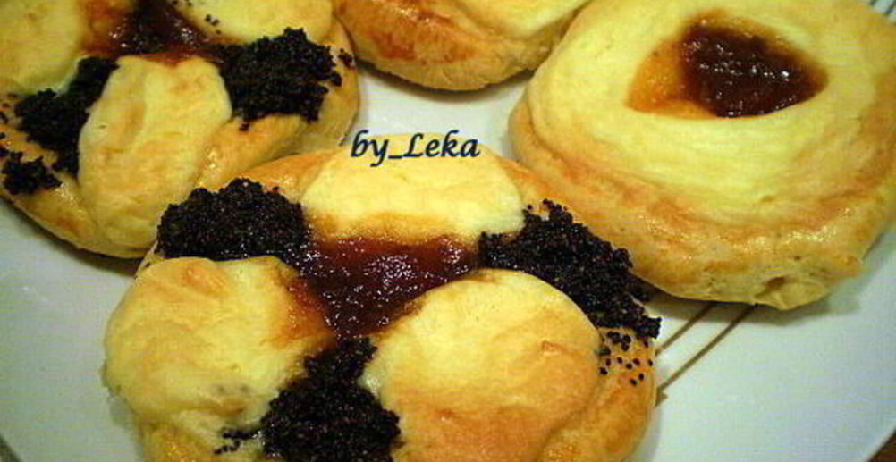 Рецепт птифуры ватрушки с белковым кремом