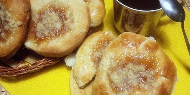 Рецепт ватрушек со штрейзелем