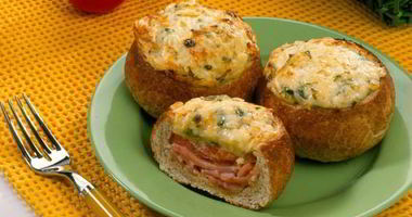 Рецепт Воздушных чесночных булочек