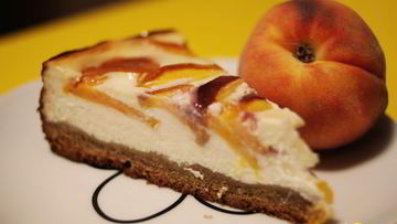 Рецепт Чизкейка Персики в облаках