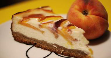 Рецепт Чизкейка Персики в облаках