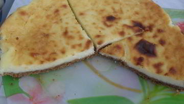 Рецепт Чизкейка с творогом и сгущенкой