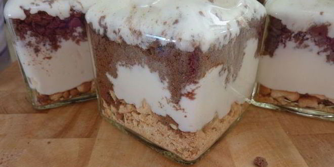 Рецепт чизкейка в баночке