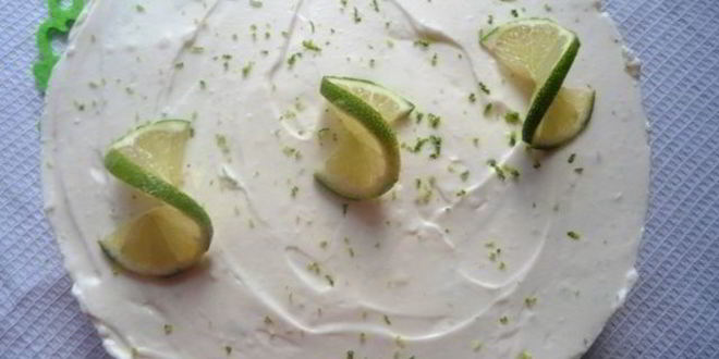 Рецепт лаймового чизкейка без выпечки