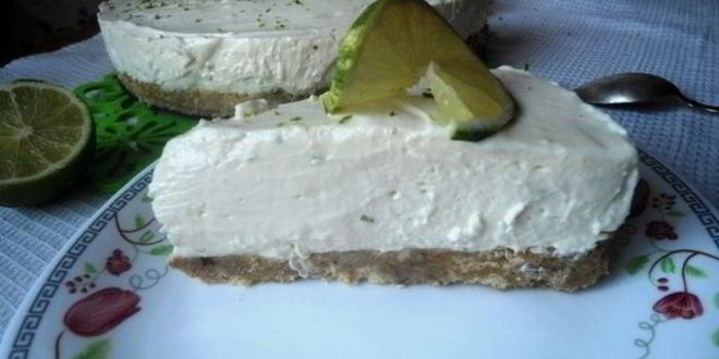 Рецепт лаймового чизкейка без выпечки