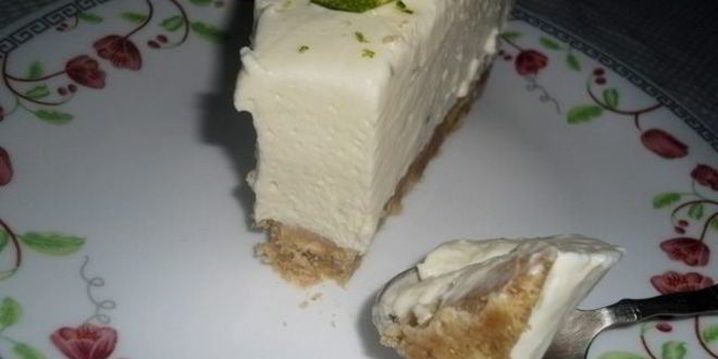 Рецепт лаймового чизкейка без выпечки