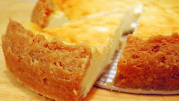 Рецепт Нежного творожно-сливочный чизкейк