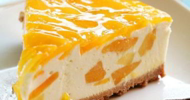 Рецепт Персикового чизкейка без выпечки