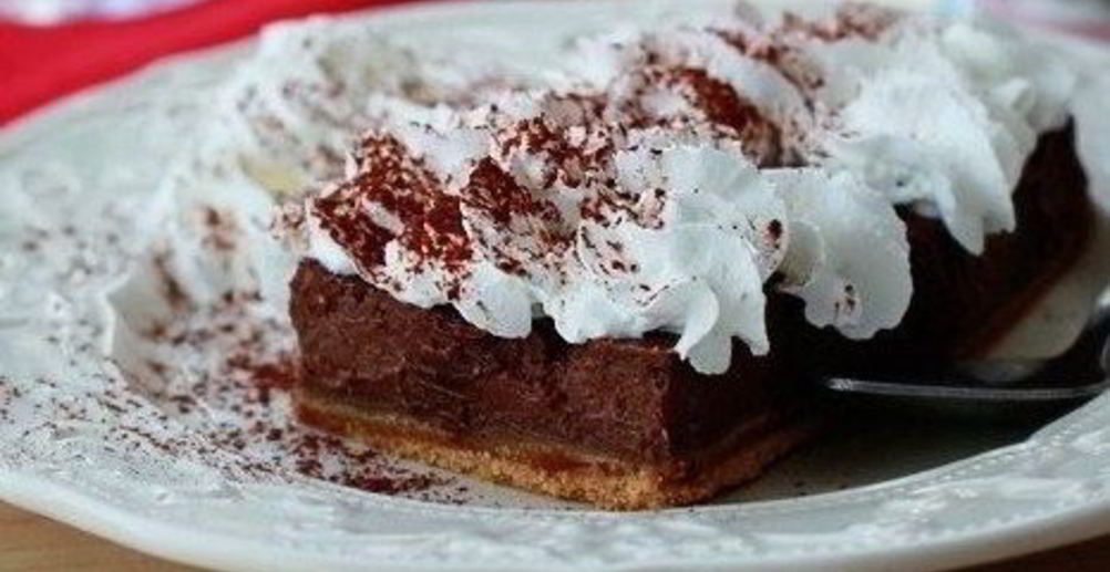 Рецепт чизкейк с шоколадной прослойкой