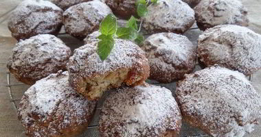 Рецепт Гречневых кексов с бананом и курагой