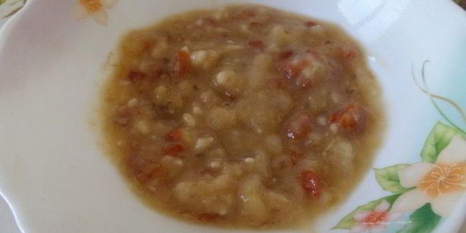 Рецепт гречневых кексов с бананом и курагой