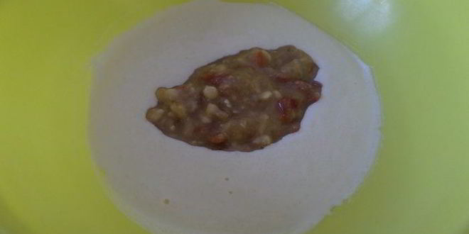 Рецепт гречневых кексов с бананом и курагой