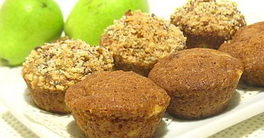 Рецепт Грушевых кексов с шоколадом