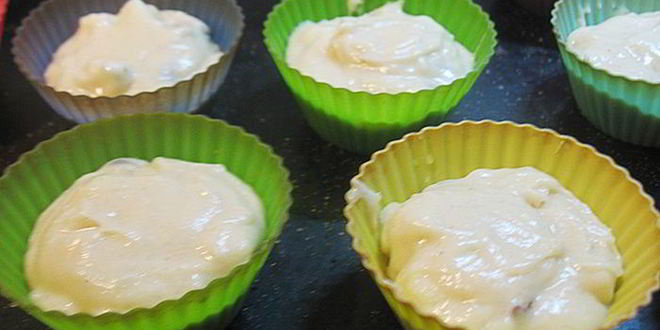 Рецепт грушевых кексов с шоколадом