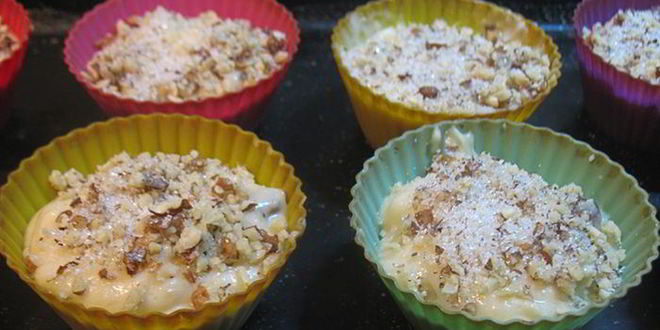 Рецепт грушевых кексов с шоколадом