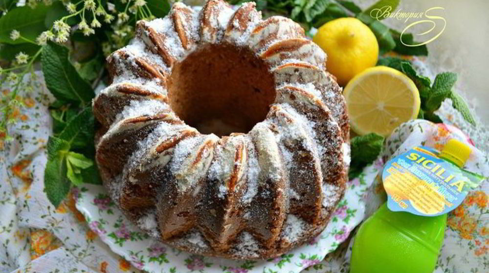 Как приготовить кекс с ароматом лимона и мяты