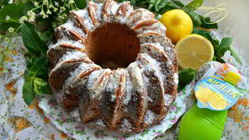 Рецепт Кекса с ароматом лимона и мяты