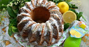 Рецепт Кекса с ароматом лимона и мяты