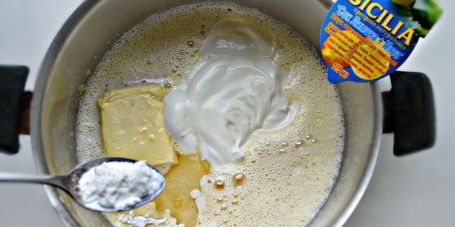 Рецепт кекса с ароматом лимона и мяты