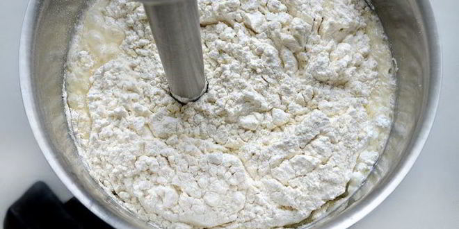 Рецепт кекса с ароматом лимона и мяты