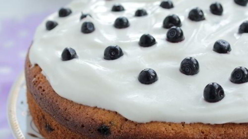 Как приготовить кекс с черникой