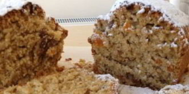Рецепт кекса с орехами и сухофруктами