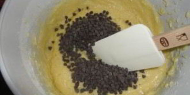 Рецепт кекса с шоколадной крошкой