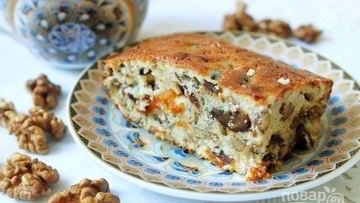 Рецепт Кекса с сухофруктами и орехами