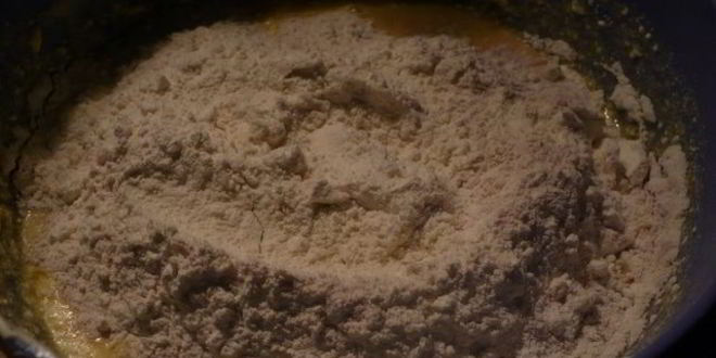 Рецепт кекса с яблоками