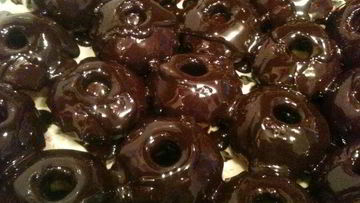 Рецепт Кексиков в шоколадной глазури