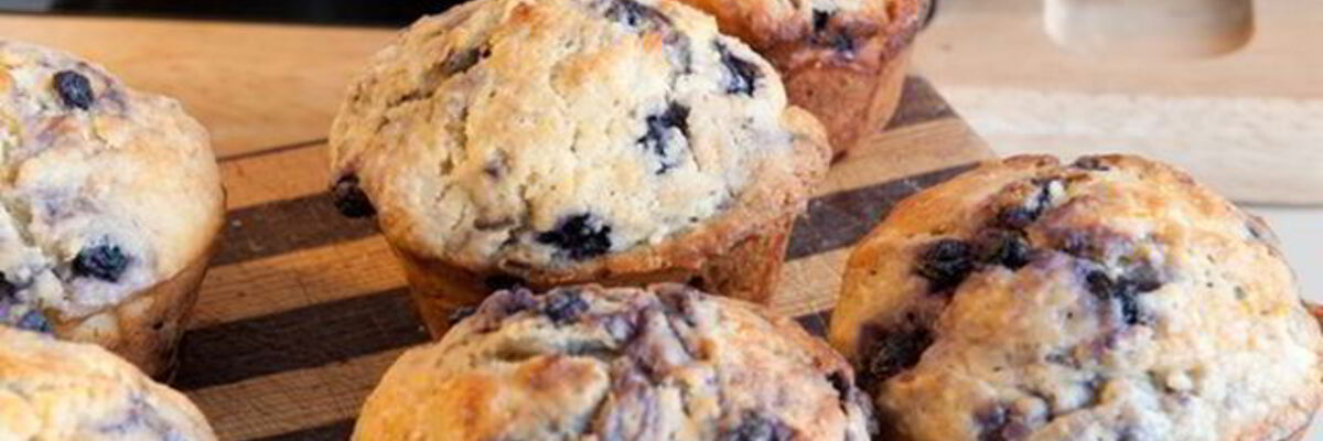 Рецепт Кексов с черникой