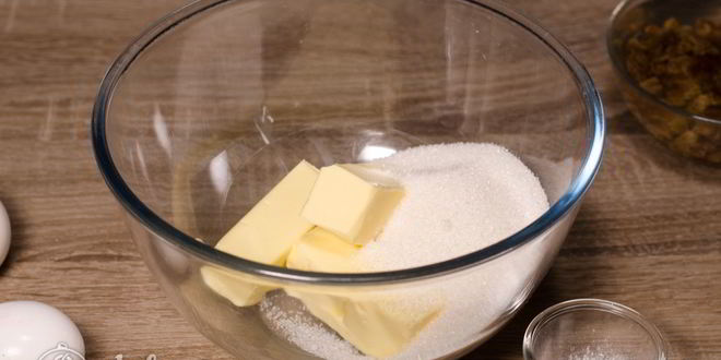 Рецепт кексов с изюмом