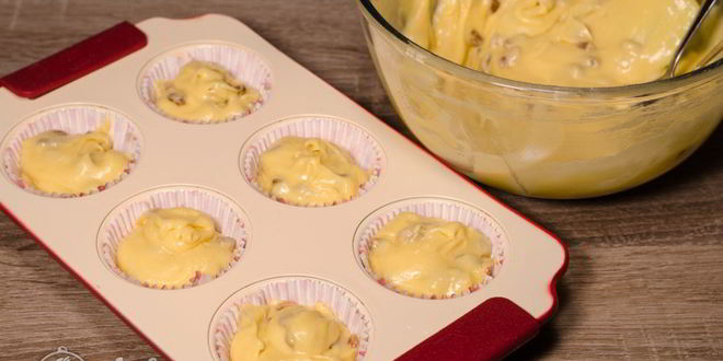 Рецепт кексов с изюмом