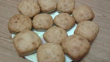 Рецепты кексов с орехами