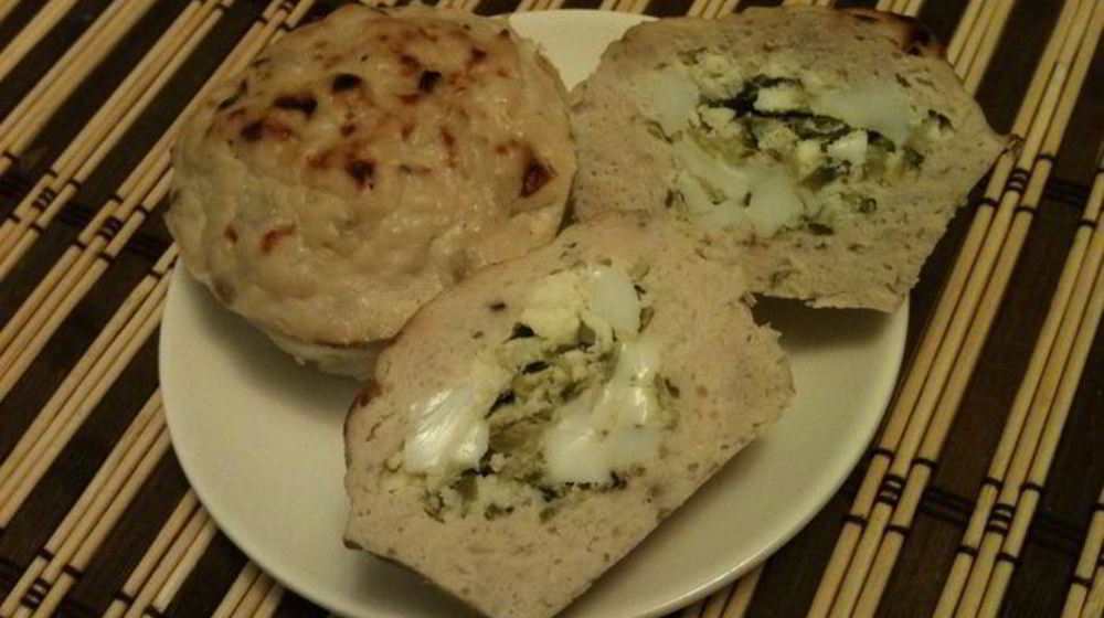 Как приготовить куриных кексиков суфле с начинкой