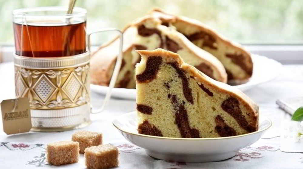 Как приготовить леопардовый кекс