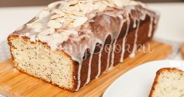 Рецепт Лимонного кекса с маком