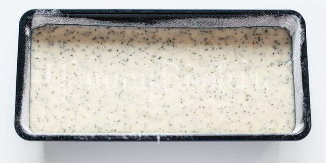 Рецепт лимонного кекса с маком