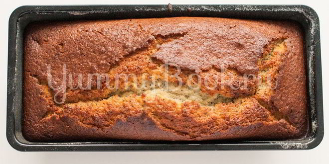 Рецепт лимонного кекса с маком