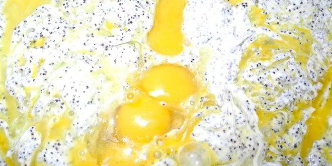 Рецепт макова-лимонного кекс