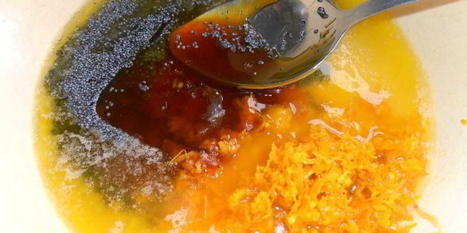 Рецепт макова-цитрусовых кексы бабочки прилетели