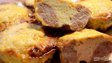Рецепт Мясных кексов с начинкой