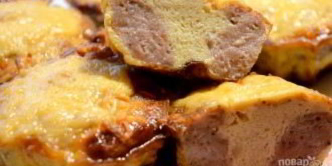 Рецепт мясных кексов с начинкой