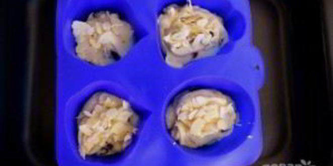 Рецепт пасхальных кексов с клюквой