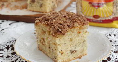 Рецепт Пышного кекса с овсяными хлопьями